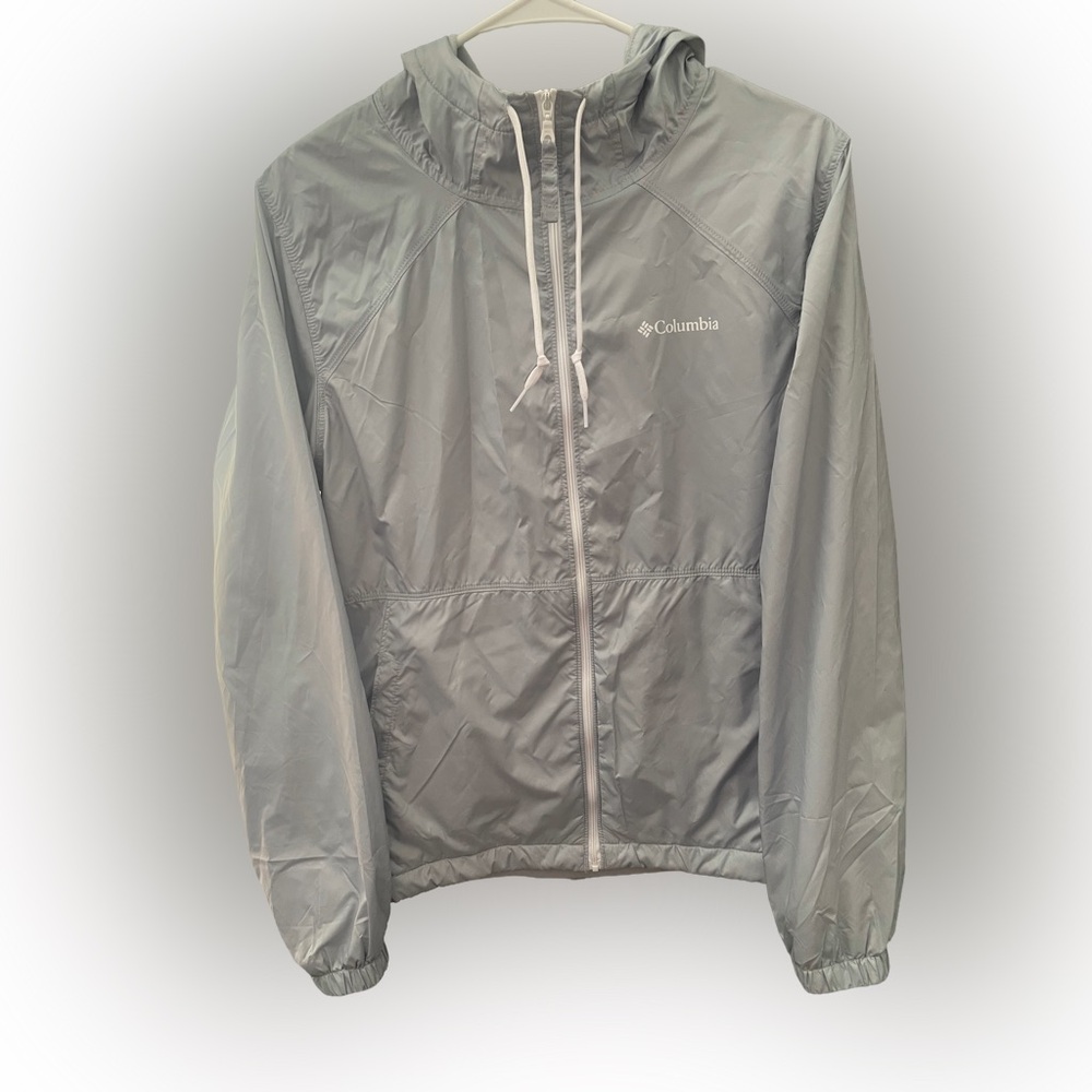 Columbia Silver Hooded Jacket